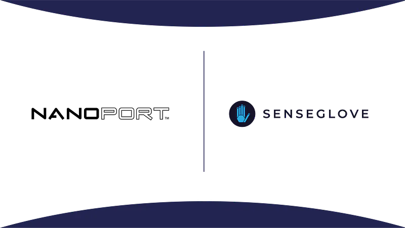Nanoport and Senseglove are collaborators of Interhaptics.