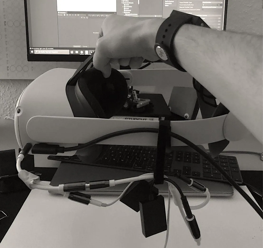 oculus quest 2 with basslets