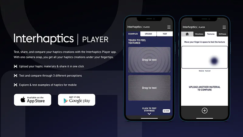 Interhaptics player