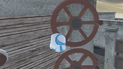 Wheel xr hand interaction interhaptics haptics demonstrator