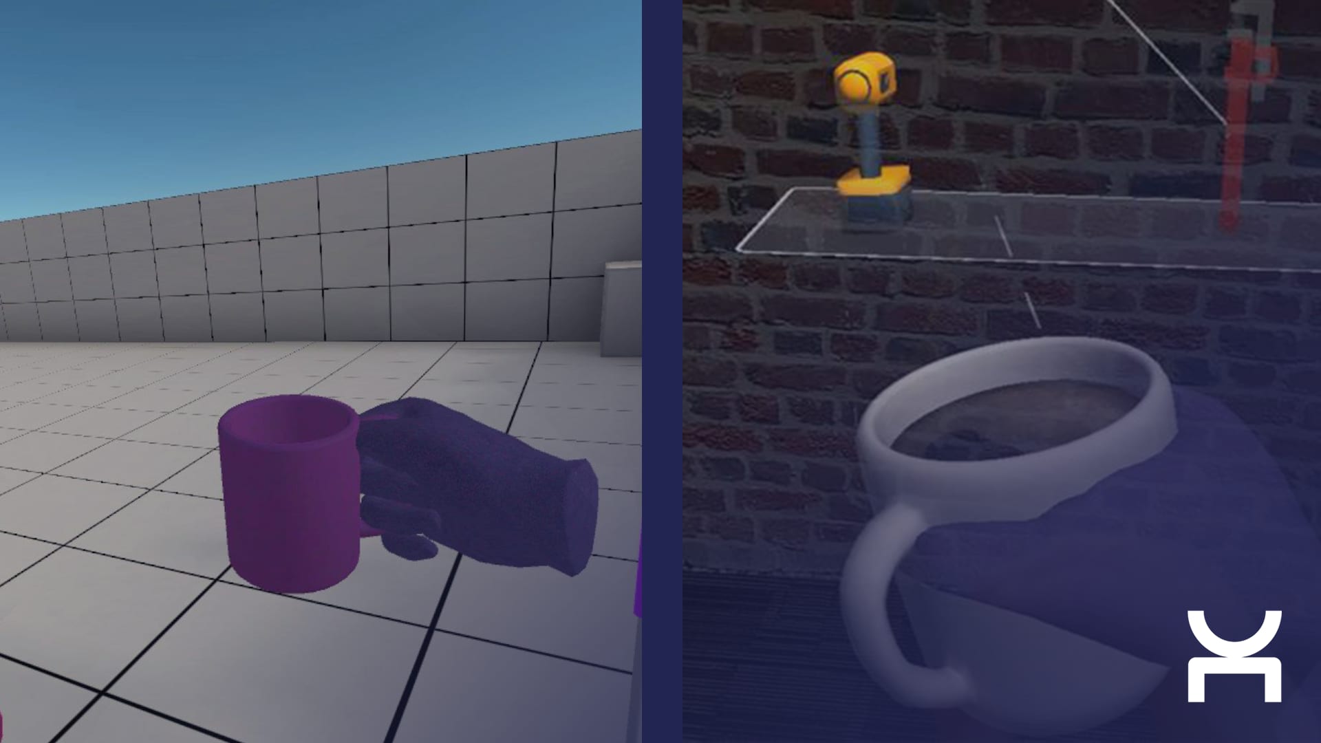Interhaptics latest feature of hand tracking for extended reality: the Snapping