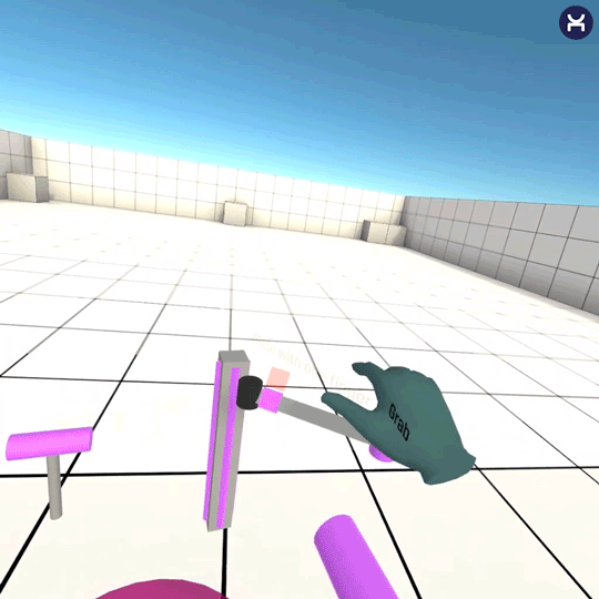 Sliding movement image from Interhaptics demo