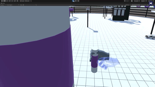 Position and rotation snapping image from Interhaptics demo