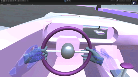 Interaction Builder demo made by Interhaptics