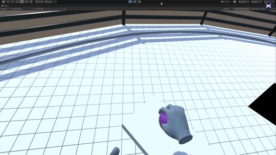 Spherical object snapping image from Interhaptics demo