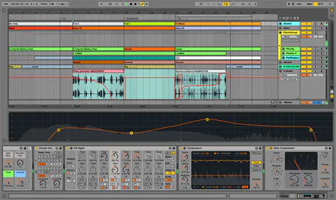 Ableton live audio creation tool