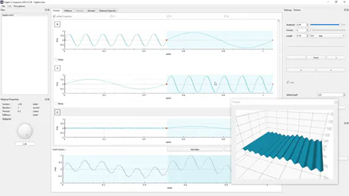Haptic Composer 1.0 interface