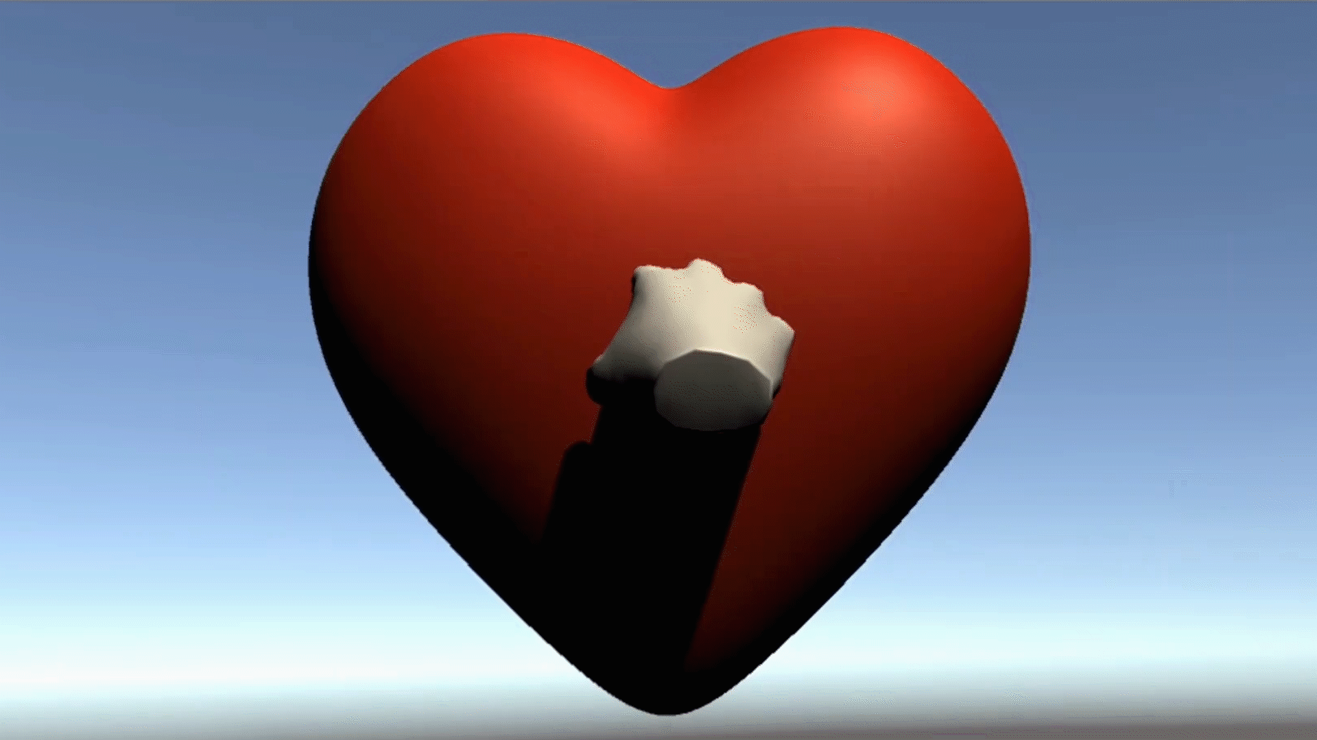 VR/MR/AR heartbeat unity 3d