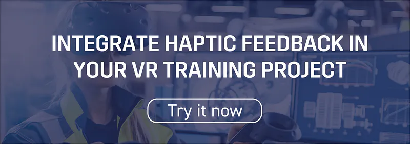 haptic feedback for vr project